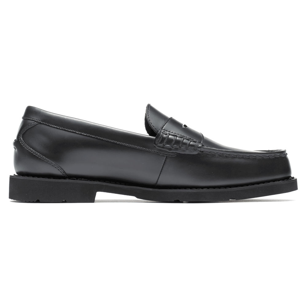 Rockport Singapore Mens Loafers - Shakespeare Circle Black - NW8405716